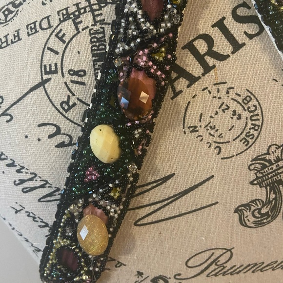 Dolce Jovani Silk dress size 12 Formal Elegant Gown - Picture 6 of 8